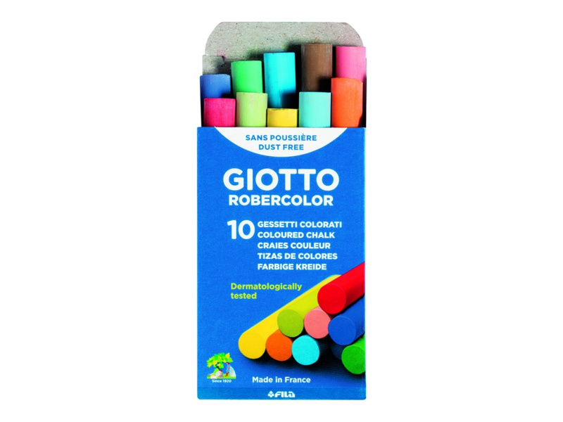 Kriit Fila Giotto Robercolor 10tk/pk värviline - Pilt 2