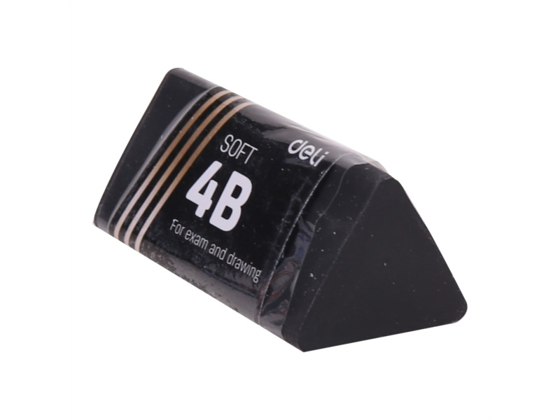Kustukumm DELI Scribe Nano 40x19x19mm must - Pilt 2