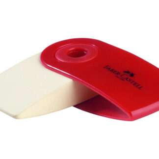 Kustukumm Faber-Castell Sleeve Mini, punane /sinine