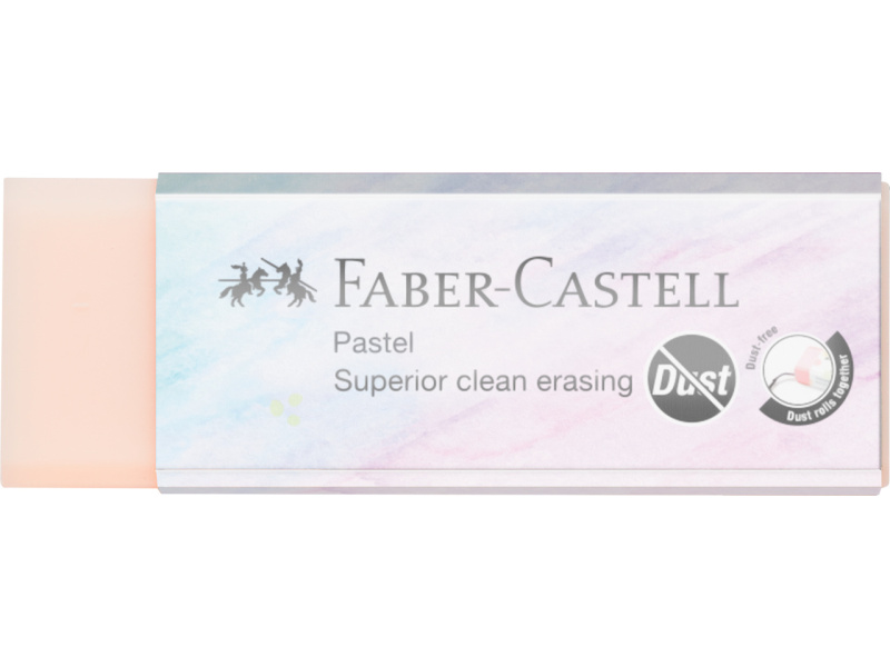 Kustukumm Faber-Castell tolmuvaba, pastell värvid - Pilt 5