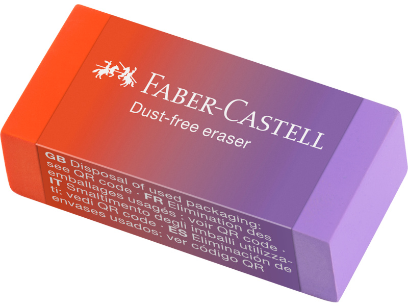 Kustutuskumm Faber-Castell PVC tolmuvaba Flow Edition - Pilt 2