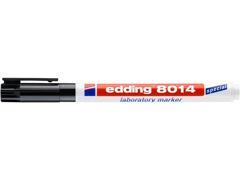 Labori marker Edding 8014 joon 1mm, must - Pilt 3