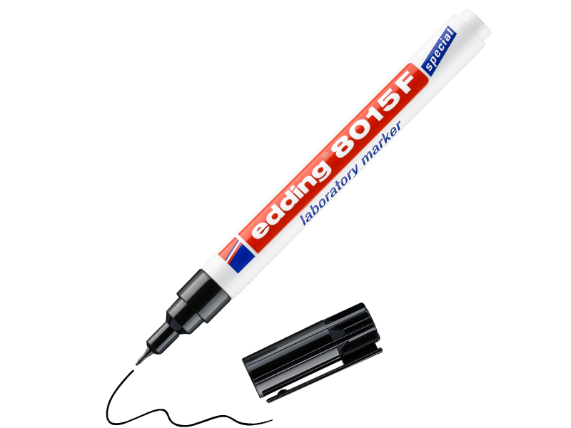 Labori marker Edding 8015 F, 075mm must - Pilt 3