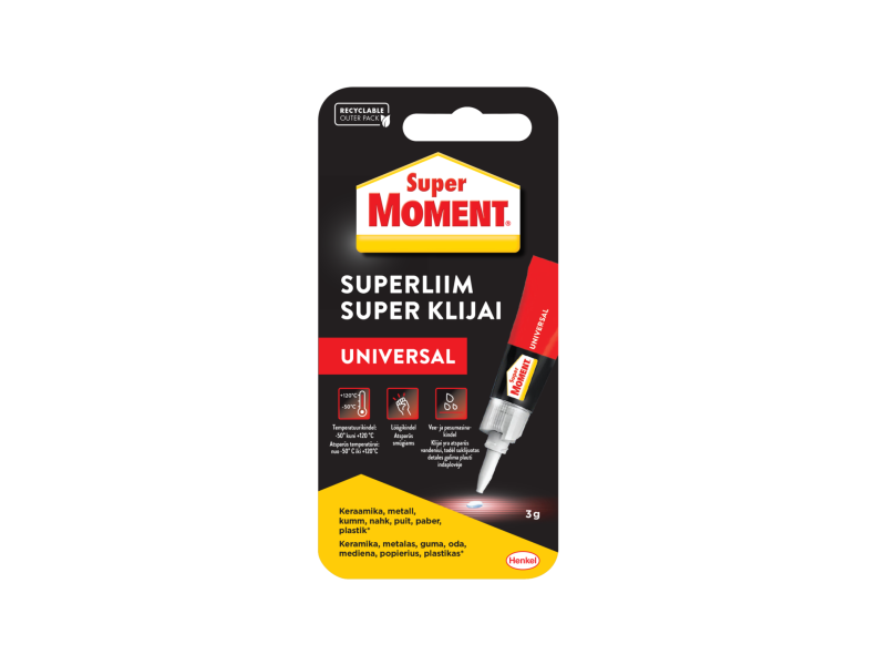 Liim Moment Super universaalne MB 3g