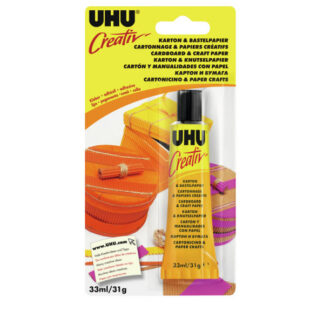 Liim UHU Creative kartong ja kraft paber 33ml