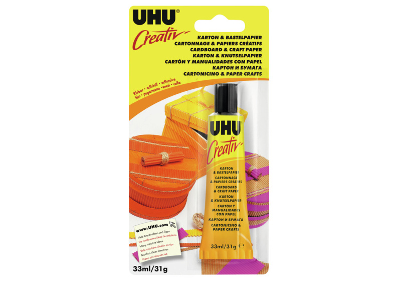 Liim UHU Creative kartong ja kraft paber 33ml