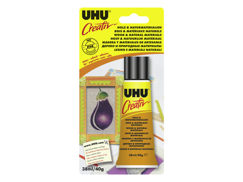 Liim UHU Creative puit ja naturaal materjalid 38ml