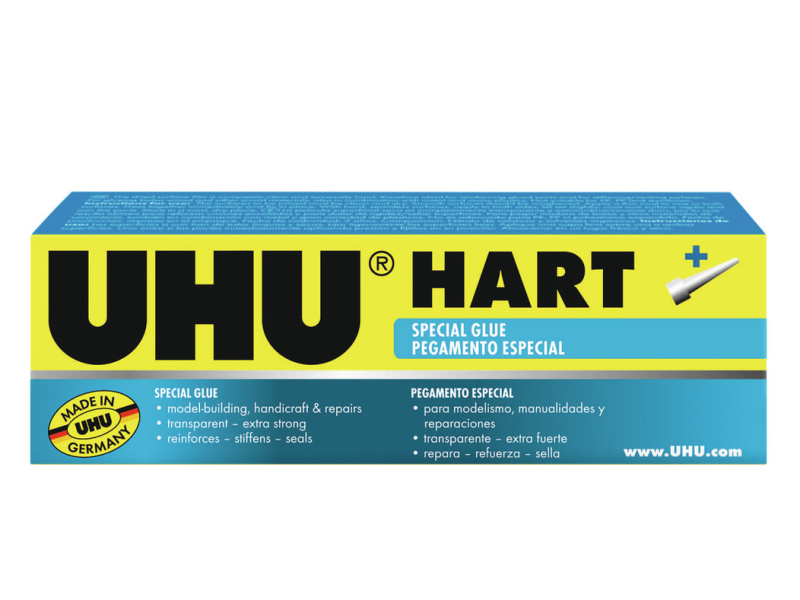Liim UHU Hart plastik mudelitele 35g