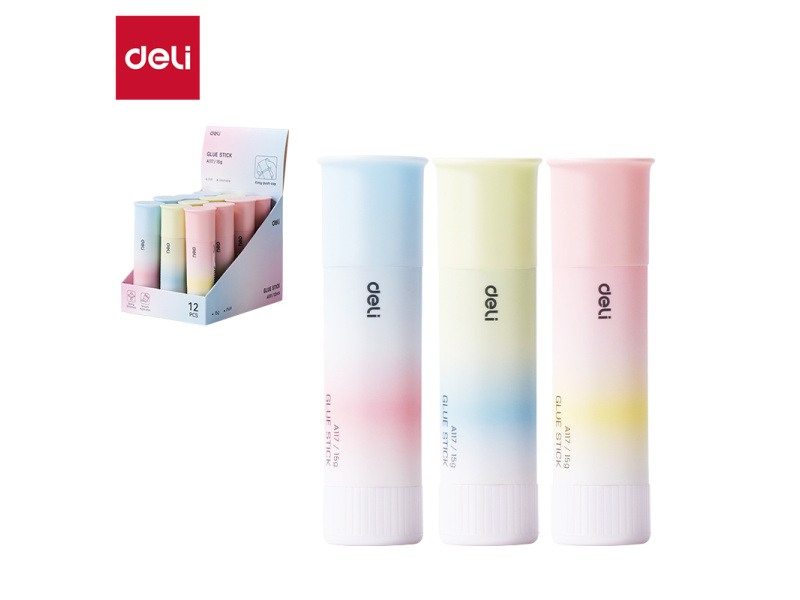 Liimipulk DELI 15 g, pastell