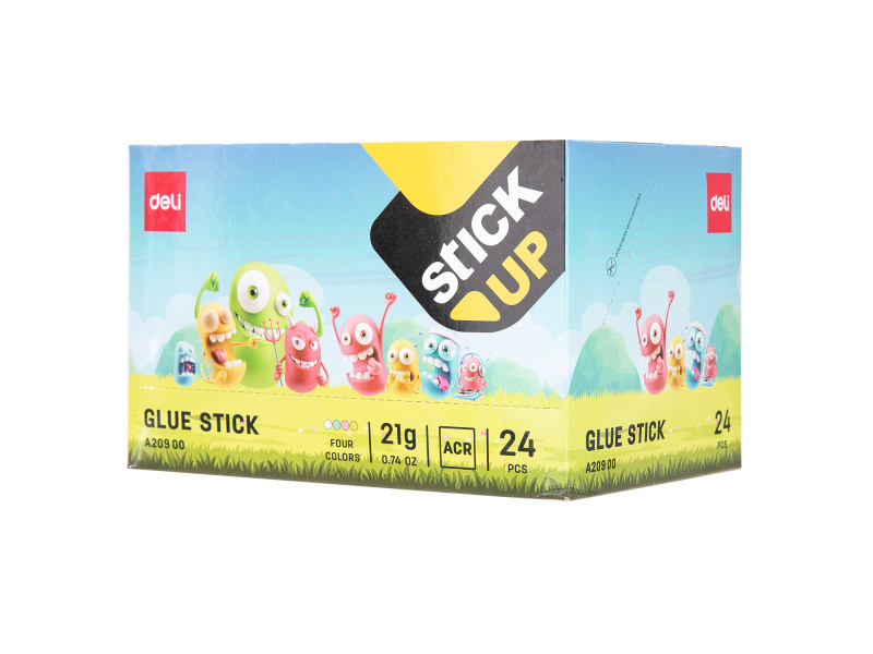 Liimipulk DELI Bumpees Gel 21g eri värvid - Pilt 4