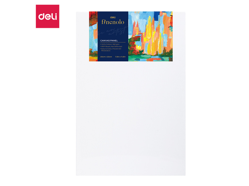 Lõuend Finenolo kartongil 20x30cm 100% puuvill 280g/m² peentera