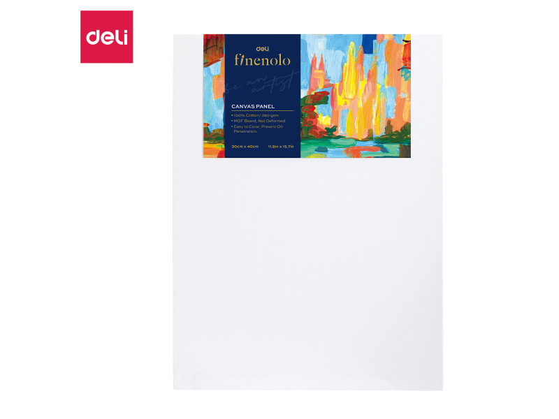 Lõuend Finenolo kartongil 30x40cm 100% puuvill 280g/m² peentera
