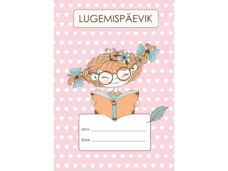 Lugemispäevik College A5/12L, pildiga