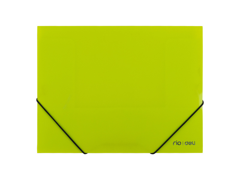 Mapp nurgakummiga DELI Rio A4 plastik assortii - Pilt 2