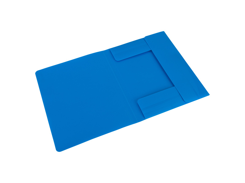 Mapp nurgakummiga DELI Rio A4 plastik assortii - Pilt 3