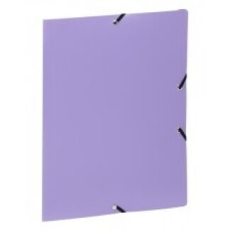 Mapp nurgakummiga Viquel Chemise A4, plastik, lilla