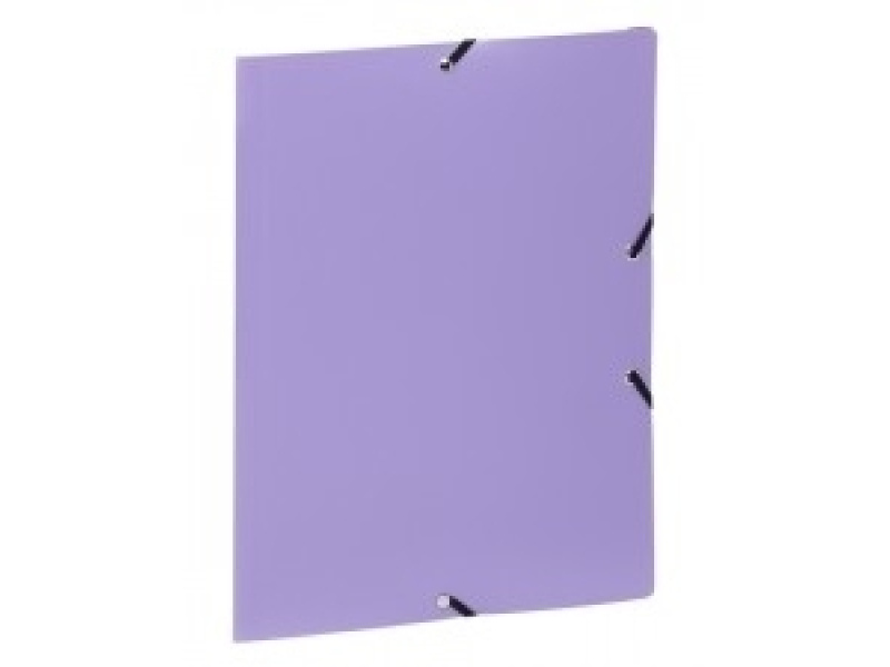 Mapp nurgakummiga Viquel Chemise A4, plastik, lilla