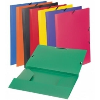 Mapp nurgakummiga Viquel Chemise A4 plastik, roheline