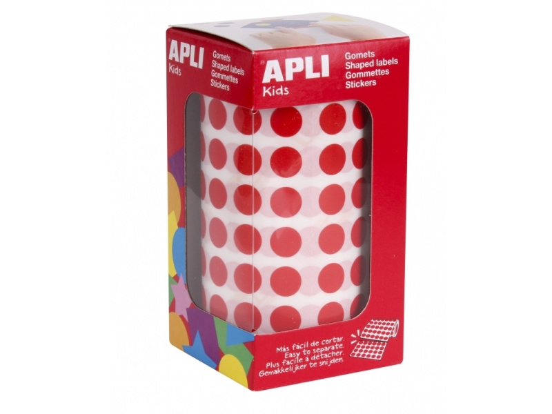 Markeerimispunktid Apli Ø10,5mm punased 5192tk/rl