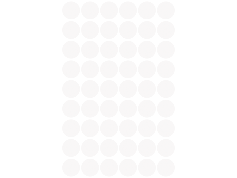 Markeerimispunktid Zweckform 3145 Ø12mm 270tk/pk valge - Pilt 3