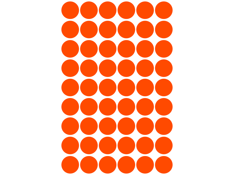 Markeerimispunktid Zweckform 3147 Ø12mm 270tk/pk neoonpunane - Image 3