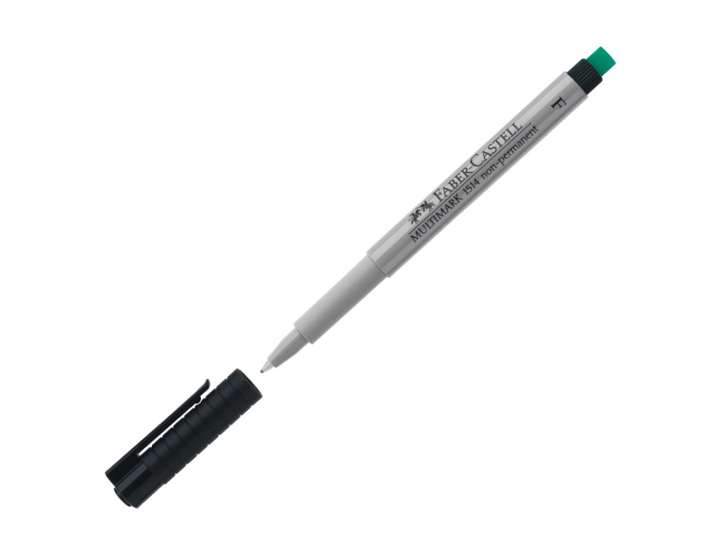 Marker Faber-Castell Multimark mitte perm. F must