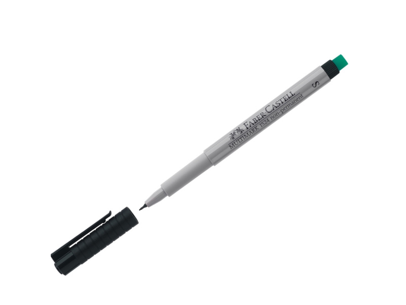 Marker Faber-Castell Multimark mitte perm. S 0,4mm must