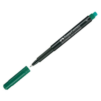 Marker Faber-Castell Multimark perm. F roheline