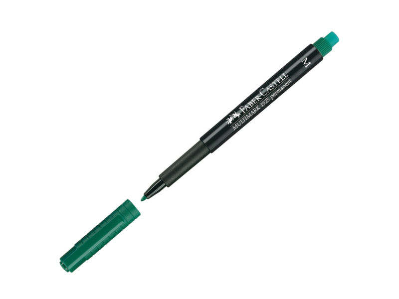Marker Faber-Castell Multimark perm. M 1,0mm roheline