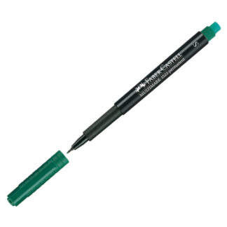 Marker Faber-Castell Multimark perm. S 0,4mm roheline