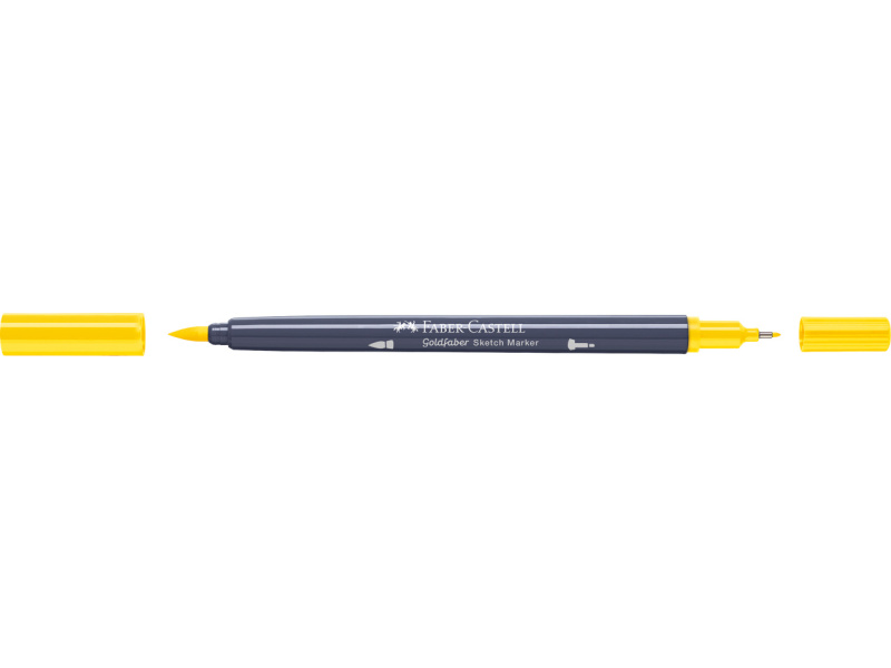 Marker Faber-Castell Sketch Goldfaber Cadmium yellow 107 - Pilt 2