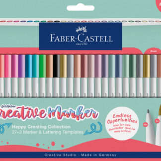 Markerid Faber-Castell Gofa Creative Marker kpl 50tk