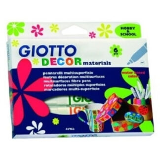 Markerid Fila Giotto Decor classic 6-värvi