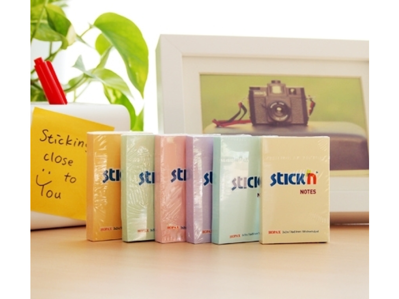 Märkmepaber StickN 21147 51x76mm 100L roheline — изображение 2