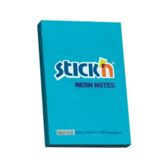 Märkmepaber StickN 21207 51x76mm 100L neoon sinine