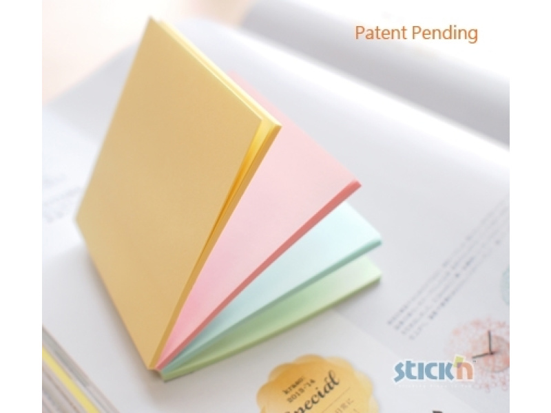 Märkmepaber StickN 21574 Magic pads 76x76mm 4x25L pastell assortii - Pilt 4