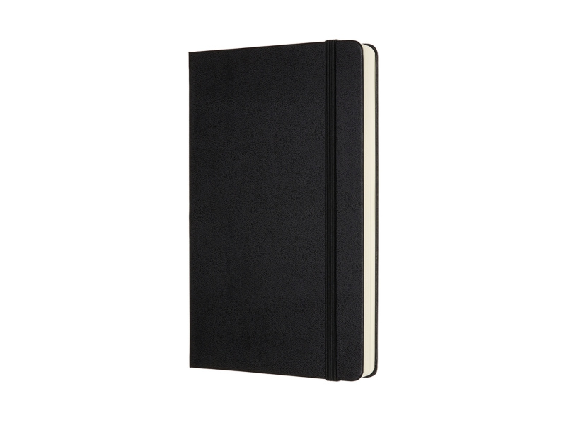 Märkmik Moleskine 13x21cm, täpiline, kõvad kaaned, must - Image 2
