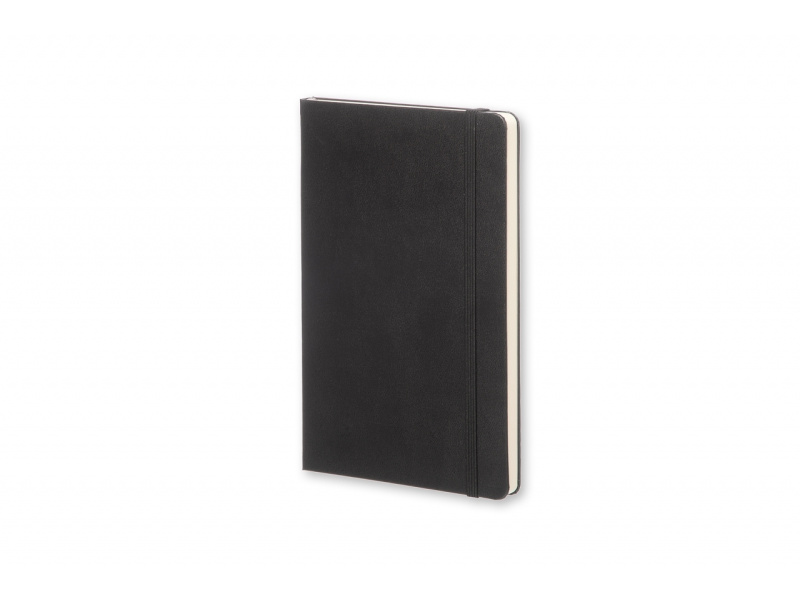 Märkmik Moleskine 13x21cm, täpiline sisu, kõvad kaaned, must