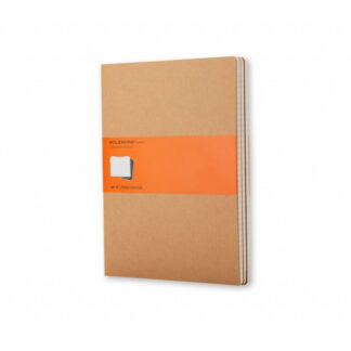 Märkmik Moleskine Cahier 13x21cm, jooneline, pehmed kaaned, pruun