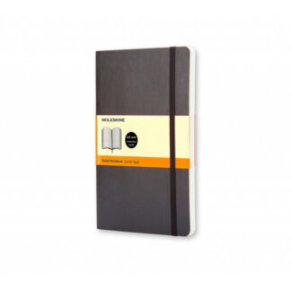 Märkmik Moleskine Classic 13x21cm, jooneline, pehmed kaaned, must