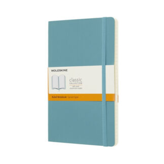 Märkmik Moleskine Classic 13x21cm, jooneline, pehmed kaaned, sinine