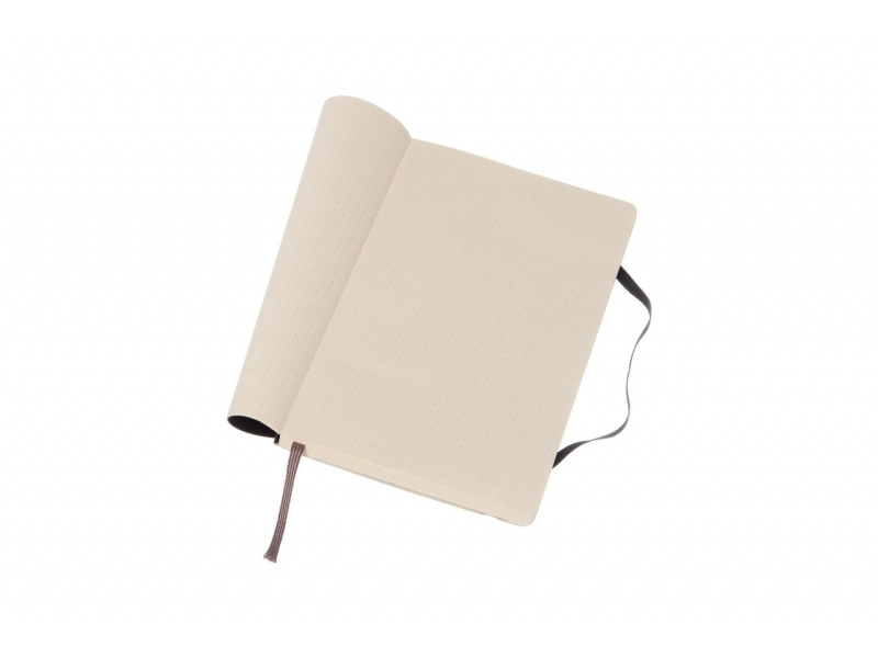 Märkmik Moleskine Classic 13x21cm, täpiline sisu, pehmed kaaned, must - Pilt 2