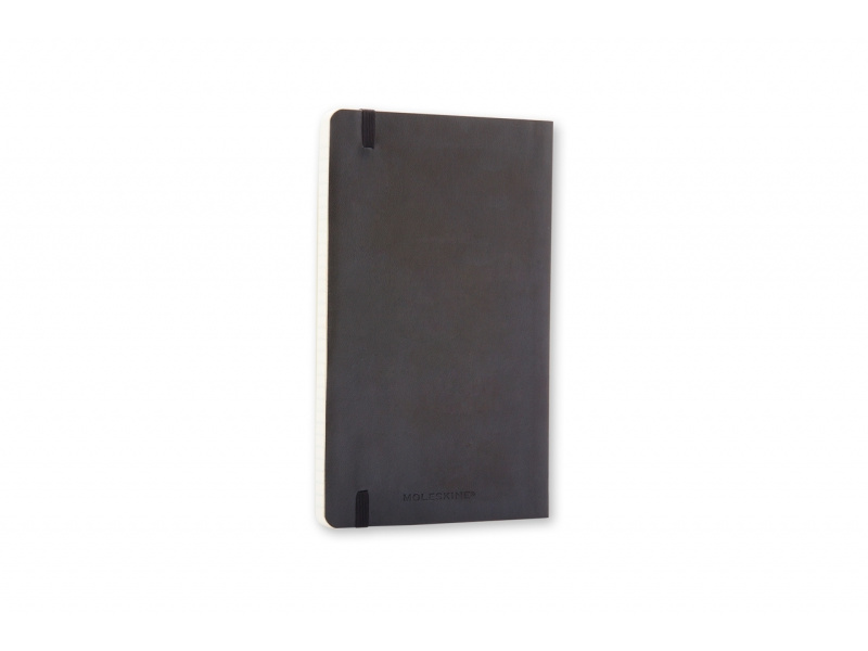 Märkmik Moleskine Classic 13x21cm, valge, pehmed kaaned, must - Pilt 2