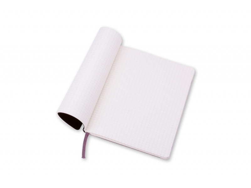 Märkmik Moleskine Classic 19x25cm, ruuduline, pehmed kaaned, must - Pilt 3