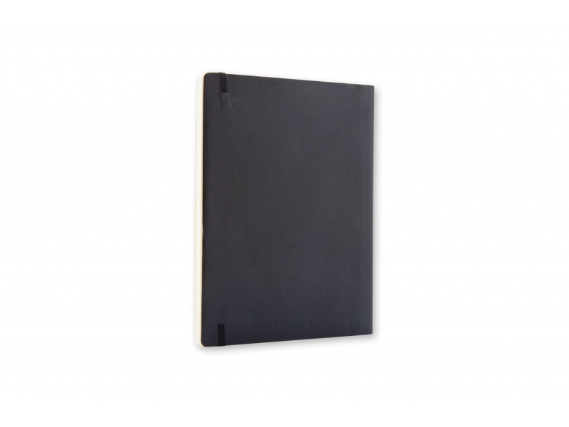 Märkmik Moleskine Classic 19x25cm, valge, pehmed kaaned, must - Pilt 2
