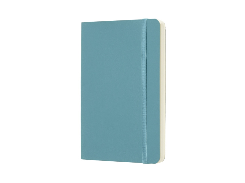 Märkmik Moleskine Classic 9x14cm, valge, pehmed kaaned, sinine - Pilt 2