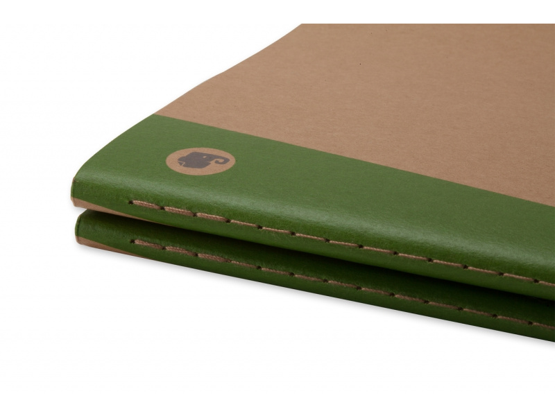 **Märkmik Moleskine Evernote 19x25cm, jooneline, pehmed kaaned, 2tk/pk pruun - Pilt 2
