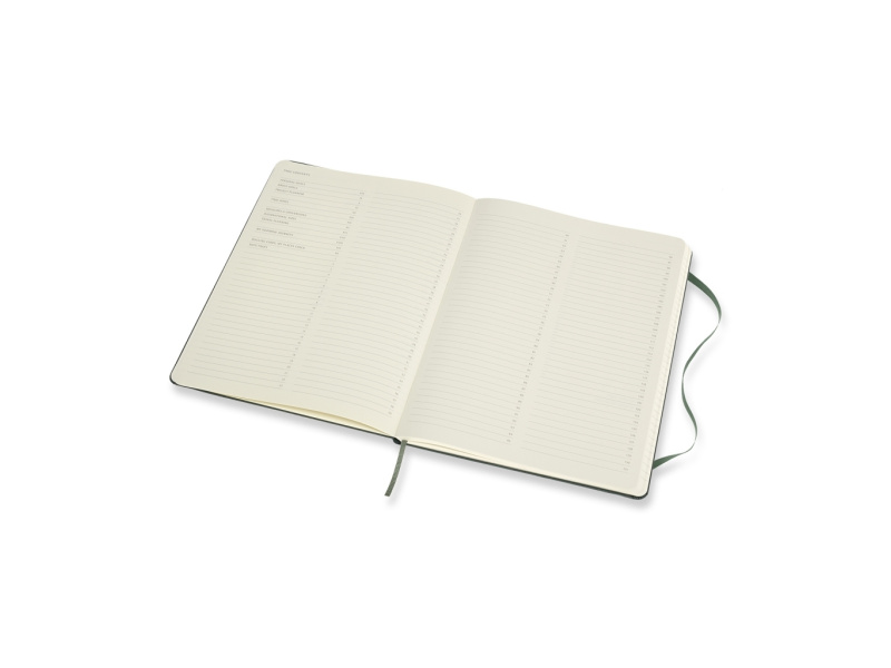 Märkmik Moleskine PRO Notebooks 19x25cm, pro, kõvad kaaned, roheline — изображение 3