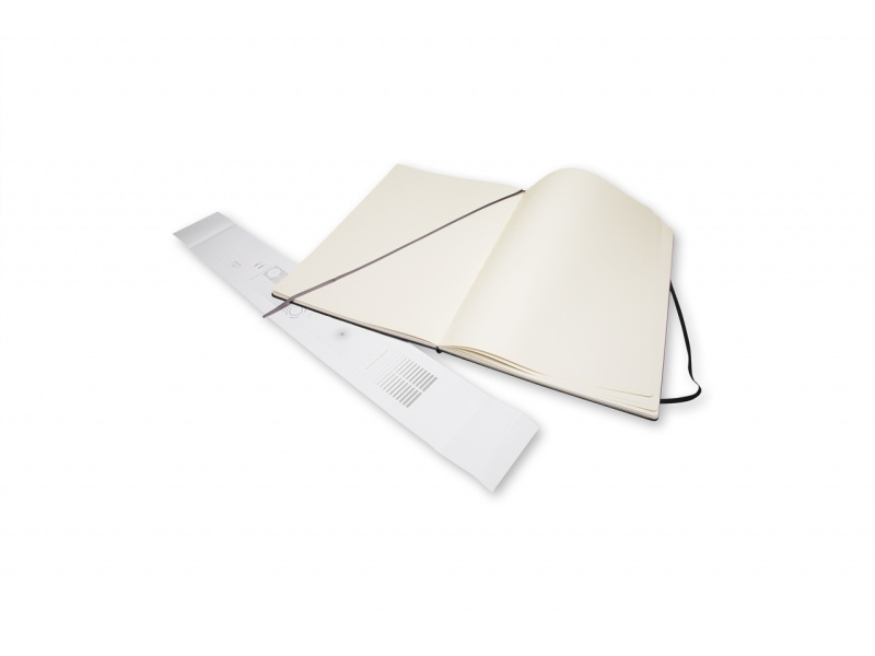 Märkmik Moleskine Sketchbooks A3, valge, kõvad kaaned, must - Pilt 3