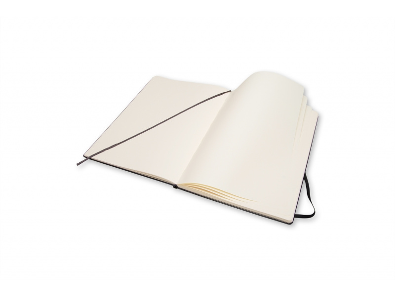 Märkmik Moleskine Sketchbooks A4, valge, kõvad kaaned, must - Pilt 2